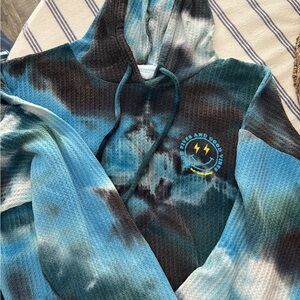 Burn boot camp waffle knit sweater